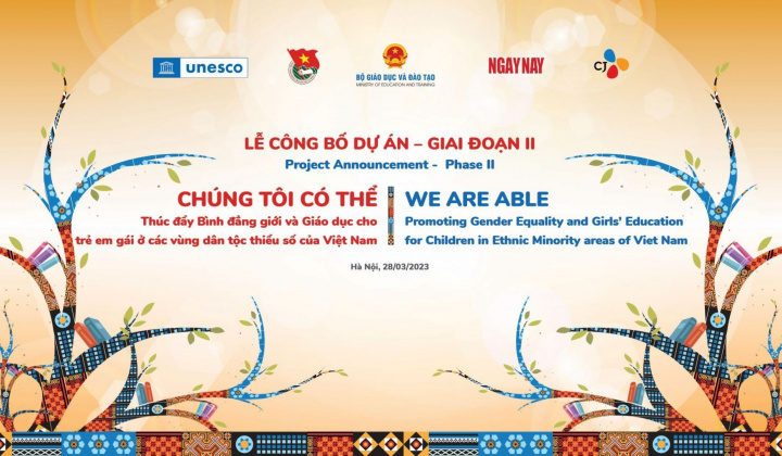 Thúc đẩy bình đẳng giới và giáo dục cho trẻ em gái ở các vùng dân tộc thiểu số Việt Nam