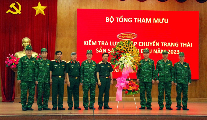 TPHCM: Bộ Tổng tham mưu kiểm tra công tác luyện tập chuyển trạng thái sẵn sàng chiến đấu