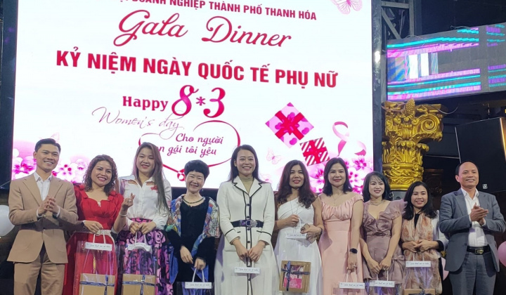 Hiệp hội doanh nghiệp Thành phố Thanh Hoá kỷ niệm ngày Quốc tế Phụ nữ 8/3