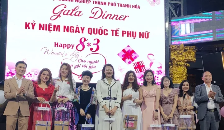 Hiệp hội doanh nghiệp Thành phố Thanh Hoá kỷ niệm ngày Quốc tế Phụ nữ 8/3