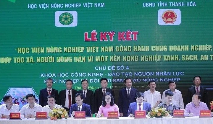 Học viện Nông nghiệp Việt Nam đồng hành cùng doanh nghiệp, HTX, người nông dân vì một nền nông nghiệp xanh, sạch, an toàn