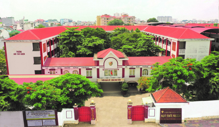 Trường TH, THCS và THPT Ngô Thời Nhiệm: "Ngôi nhà thứ hai" với học sinh