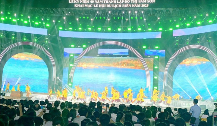 Thanh Hoá: Tưng bừng khai mạc Lễ hội du lịch biển Sầm Sơn năm 2023