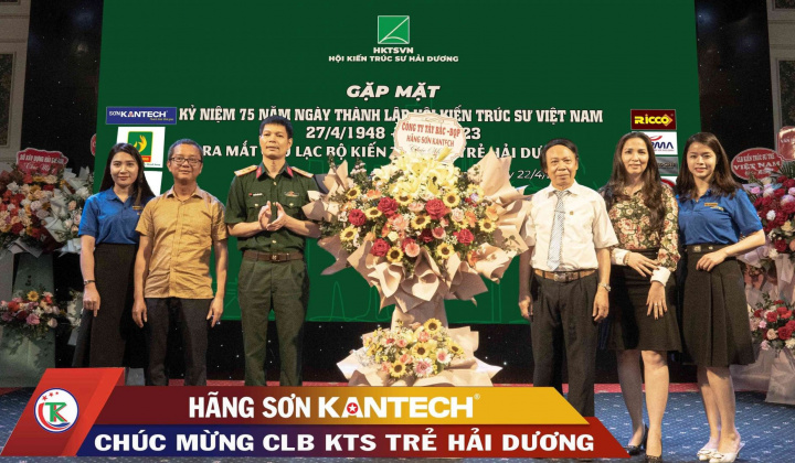 Sơn Kantech luôn đồng hành cùng các Kiến trúc sư