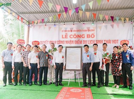 Nghệ An: Công nhận Điểm du lịch sinh thái HDT (Thanh Thủy, Thanh Chương)