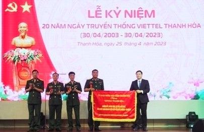Viettel Thanh Hoá kỷ niệm 20 năm Ngày truyền thống
