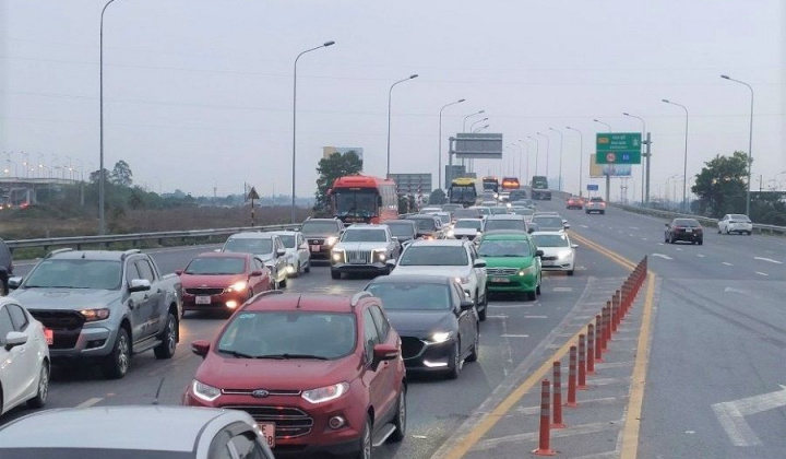 Lượng xe lưu thông trên các cao tốc do VEC quản lý tăng 16,87% so với cùng kỳ