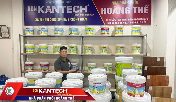 Hãng sơn Kantech: Liên tục mở rộng Kênh phân phối với những đối tác có kinh nghiệm và năng lực thi công