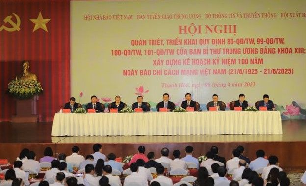 Quán triệt, triển khai các quy định mới của Ban Bí thư Khóa XIII về công tác báo chí - xuất bản