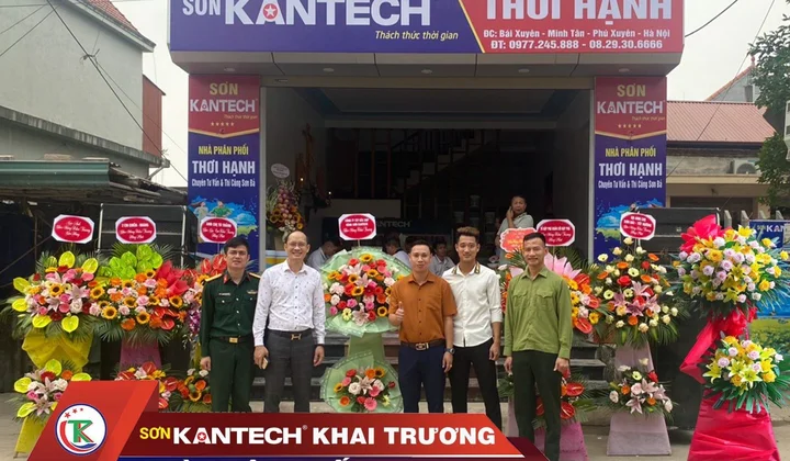 Hãng sơn Kantech: Khai trương Nhà phân phối Thơi Hạnh - Phú Xuyên, Hà Nội