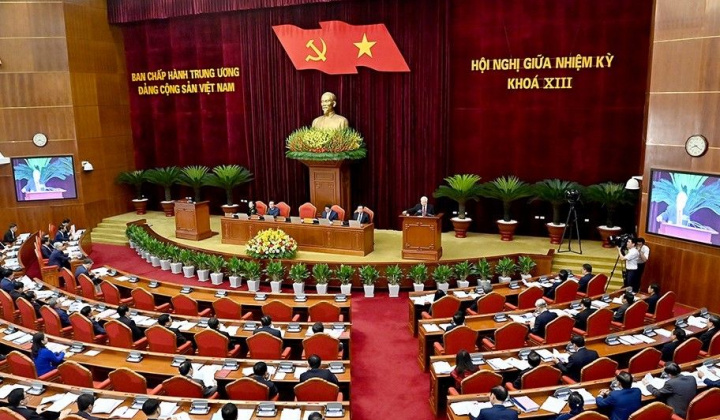 Khai mạc Hội nghị Trung ương giữa nhiệm kỳ khóa XIII
