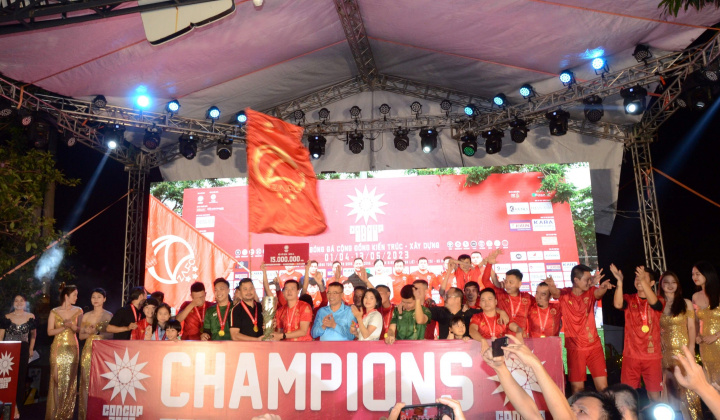 Giải bóng đá ConCup 2023 khép lại thành công rực rỡ