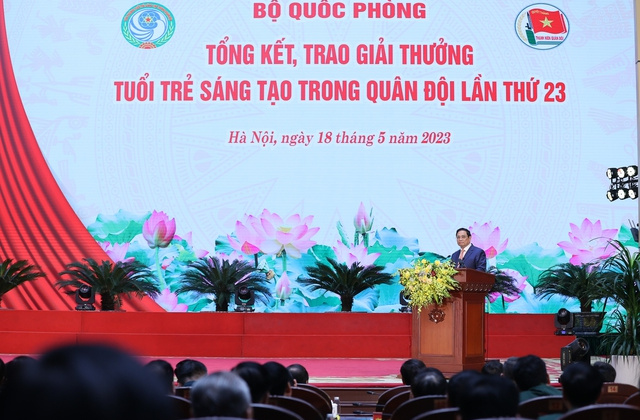 Tuổi trẻ toàn quân tiếp tục phát huy mạnh mẽ hơn nữa tài năng, sức trẻ góp phần vào sự nghiệp xây dựng và bảo vệ Tổ quốc