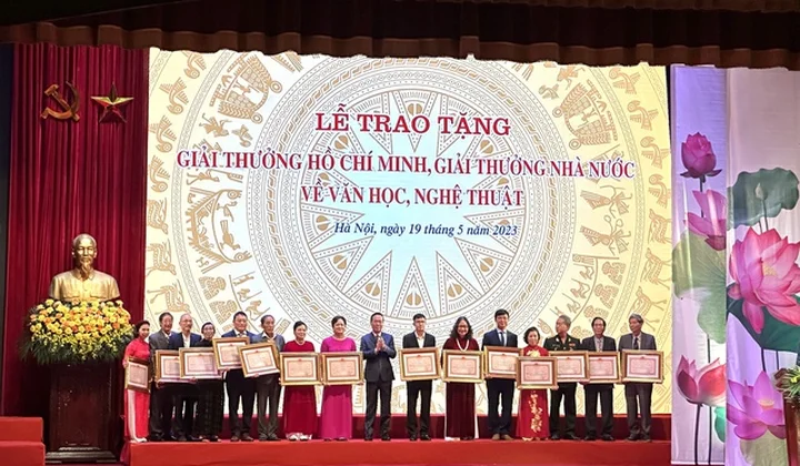 Trao tặng Giải thưởng Hồ Chí Minh, Giải thưởng Nhà nước về văn học, nghệ thuật năm 2022