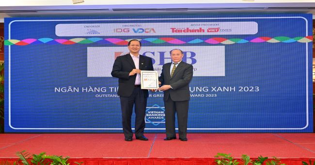 SHB được vinh danh 2 giải thưởng quan trọng tại Lễ trao giải Ngân hàng Việt Nam tiêu biểu năm 2022