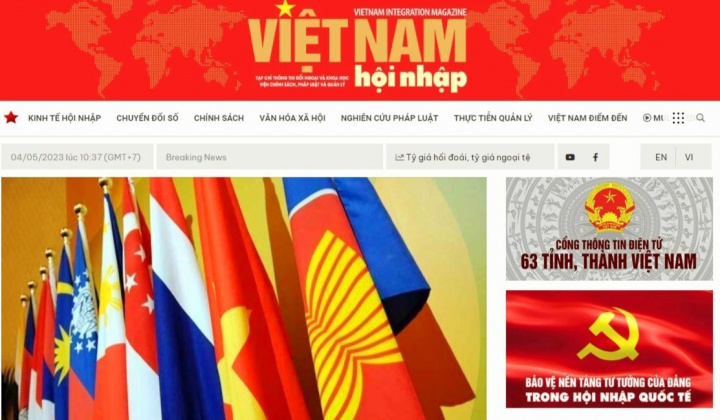 Tạp chí Việt Nam Hội nhập mở chuyên mục Bảo vệ nền tảng tư tưởng của Đảng trong hội nhập quốc tế