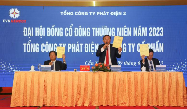 EVNGENCO2: Đại hội cổ đông thường niên năm 2023