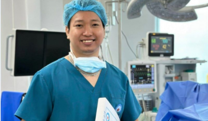 Bác sĩ nội trú Bùi Đức Ngọt: Trẻ, nhiệt huyết với nghề