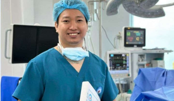Bác sĩ nội trú Bùi Đức Ngọt: Trẻ, nhiệt huyết với nghề
