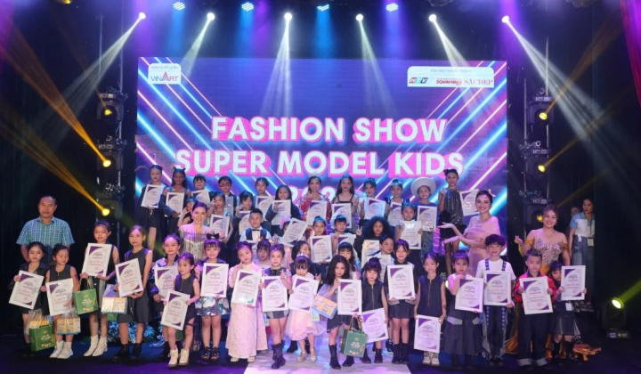Đêm trình diễn Fashion Show Super Model Kids 2023 thành công rực rỡ