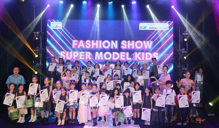 Đêm trình diễn Fashion Show Super Model Kids 2023 thành công rực rỡ