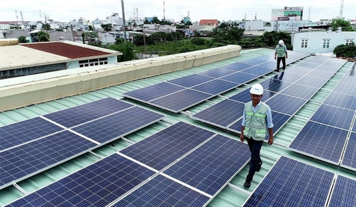 Bộ Công Thương trình báo cáo về việc thúc đẩy phát triển điện mặt trời mái nhà