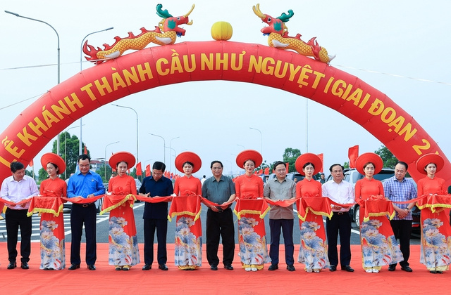 Khánh thành cầu Như Nguyệt giai đoạn 2: Thông suốt kết nối Bắc Ninh và Bắc Giang trên huyết mạch Hà Nội – Lạng Sơn