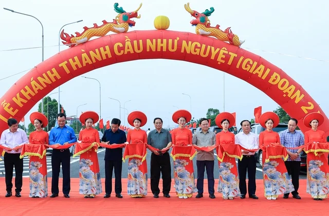 Khánh thành cầu Như Nguyệt giai đoạn 2: Thông suốt kết nối Bắc Ninh và Bắc Giang trên huyết mạch Hà Nội – Lạng Sơn