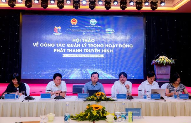 “Hội thảo về công tác quản lý trong hoạt động phát thanh, truyền hình” - Tìm giải pháp để tiếp tục phát triển bền vững