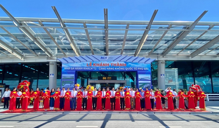 Khánh thành Nhà ga hành khách T2 - Cảng hàng không quốc tế Phú Bài