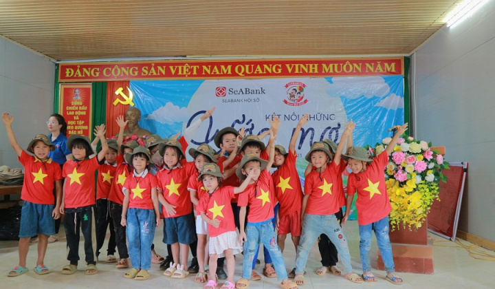 SeABank chia sẻ niềm vui, kết nối những ước mơ của trẻ thơ