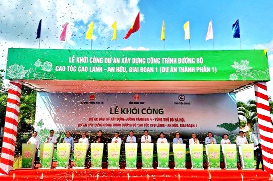 Cao tốc Cao Lãnh-An Hữu – Dự án mang nhiều kỳ vọng