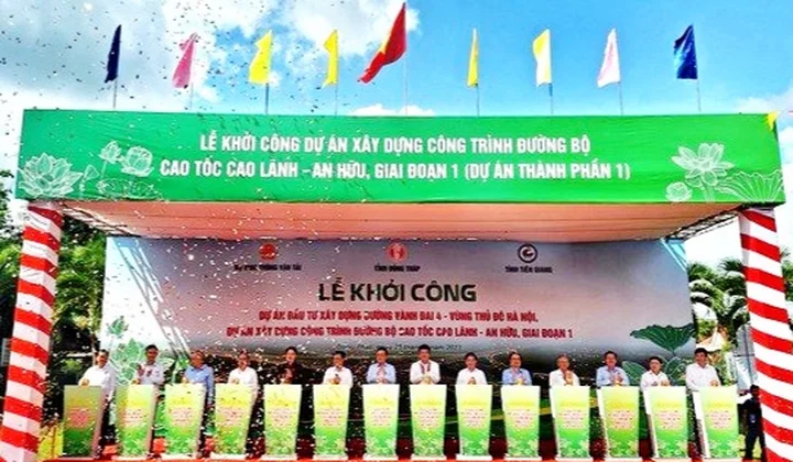 Cao tốc Cao Lãnh-An Hữu – Dự án mang nhiều kỳ vọng