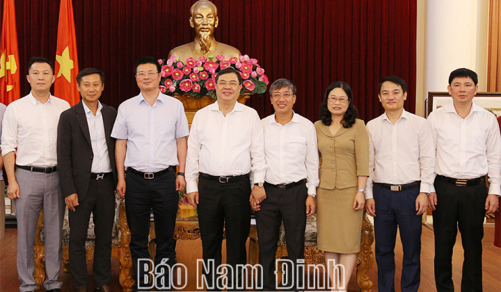 Nam Định đón loạt dự án khủng từ Sunrise Material (Singapore) và JiaWei