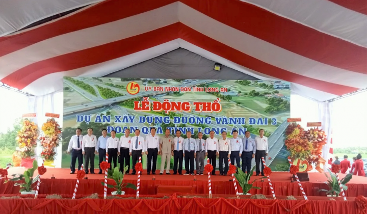 Lễ động thổ Dự án Vành đai 3 - TPHCM đoạn qua Long An