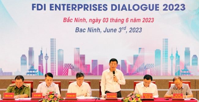 Tỉnh Bắc Ninh đối thoại với hơn 300 doanh nghiệp FDI