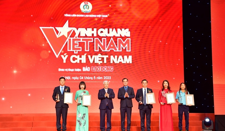 Vietcombank được vinh danh tại Chương trình Vinh quang Việt Nam lần thứ 18