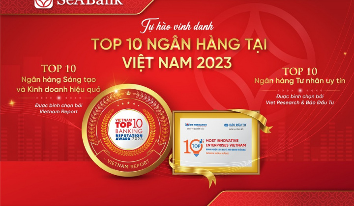 SeABank: Top 10 Ngân hàng sáng tạo và kinh doanh hiệu quả - Ngân hàng tư nhân uy tín 2023