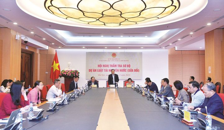 Dự án Luật Tài nguyên nước (sửa đổi): Kỳ vọng vào quyết sách lớn cho nguồn nước quốc gia