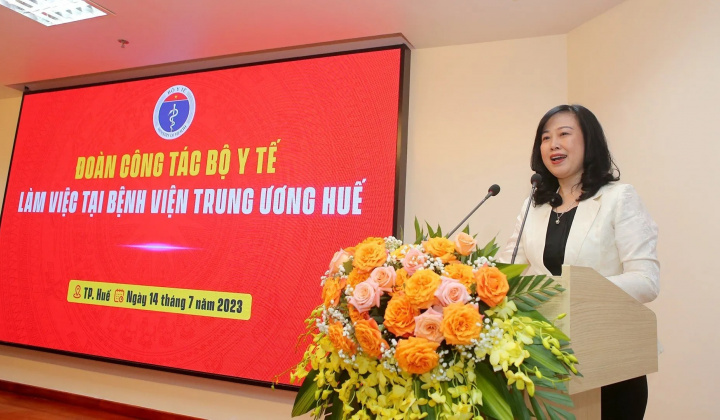 Bệnh viện Trung ương Huế cần hướng đến kết hợp du lịch và khám chữa bệnh để thu hút khách du lịch quốc tế