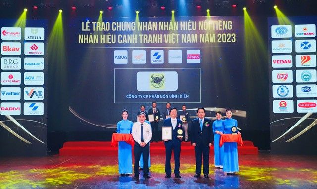Bình Điền-Đầu Trâu đạt 'Top 10 nhãn hiệu nổi tiếng Việt Nam năm 2023'