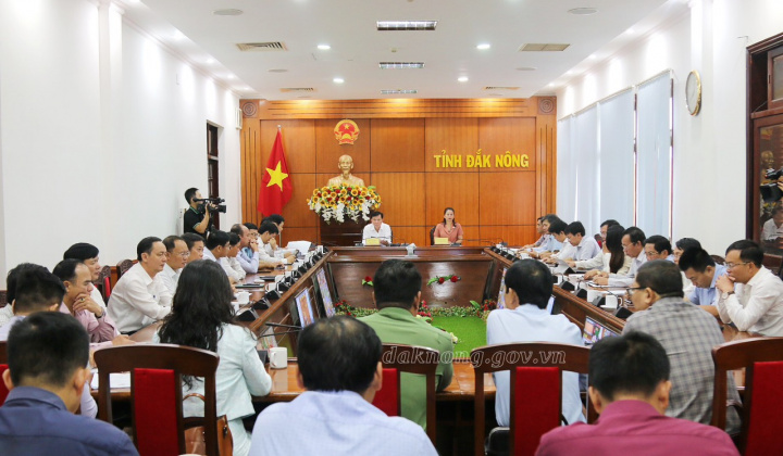 Đắk Nông: Sơ kết công tác cải cách hành chính và phương hướng, nhiệm vụ 6 tháng cuối năm