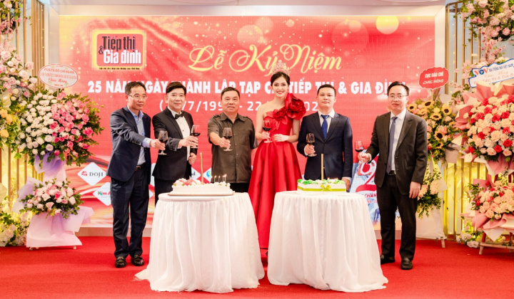 Dấu ấn tự hào của Tạp chí Tiếp thị & Gia đình và hành trình rực rỡ với những ‘Khát vọng tuổi 25’