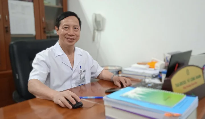 BSCC, BSCKII. Vũ Công Khanh: Tình yêu nghề đọng mãi trong tim