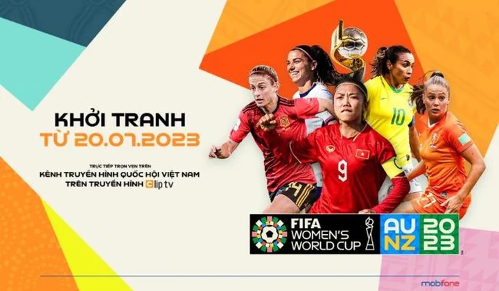 ClipTV chính thức sở hữu bản quyền giải World Cup nữ 2023