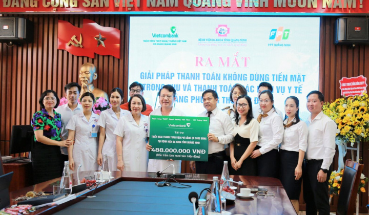 Bệnh viện ĐK tỉnh Quảng Ninh: Đẩy mạnh thanh toán viện phí qua mã QR động - giao dịch an toàn, tối ưu tiện ích cho người bệnh