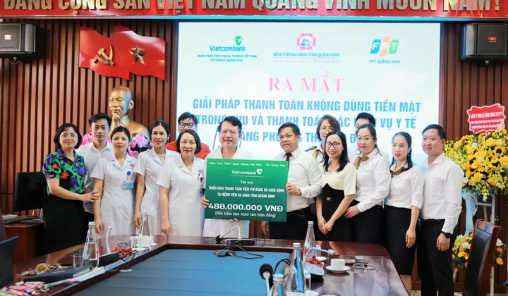 Bệnh viện ĐK tỉnh Quảng Ninh: Đẩy mạnh thanh toán viện phí qua mã QR động - giao dịch an toàn, tối ưu tiện ích cho người bệnh