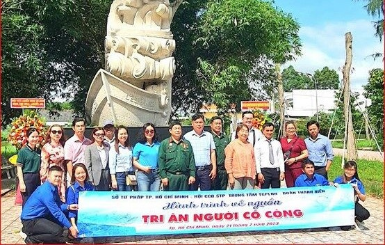 Sở Tư pháp TP.Hồ Chí Minh: Hành trình về nguồn ở Long An