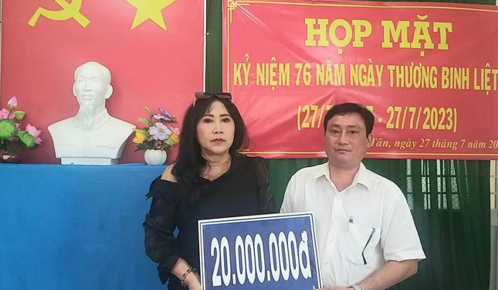 Trà Vinh: Xã Hòa Tân tổ chức họp mặt kỷ niệm 76 năm ngày Thương binh – Liệt sĩ