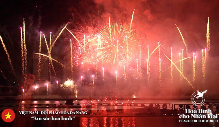 Ấn tượng đặc sắc vòng loại Lễ hội pháo hoa quốc tế Đà Nẵng 2023